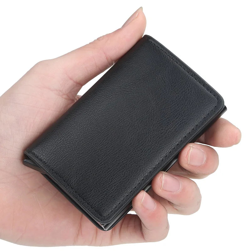 Leather Card Holder & Money Clip