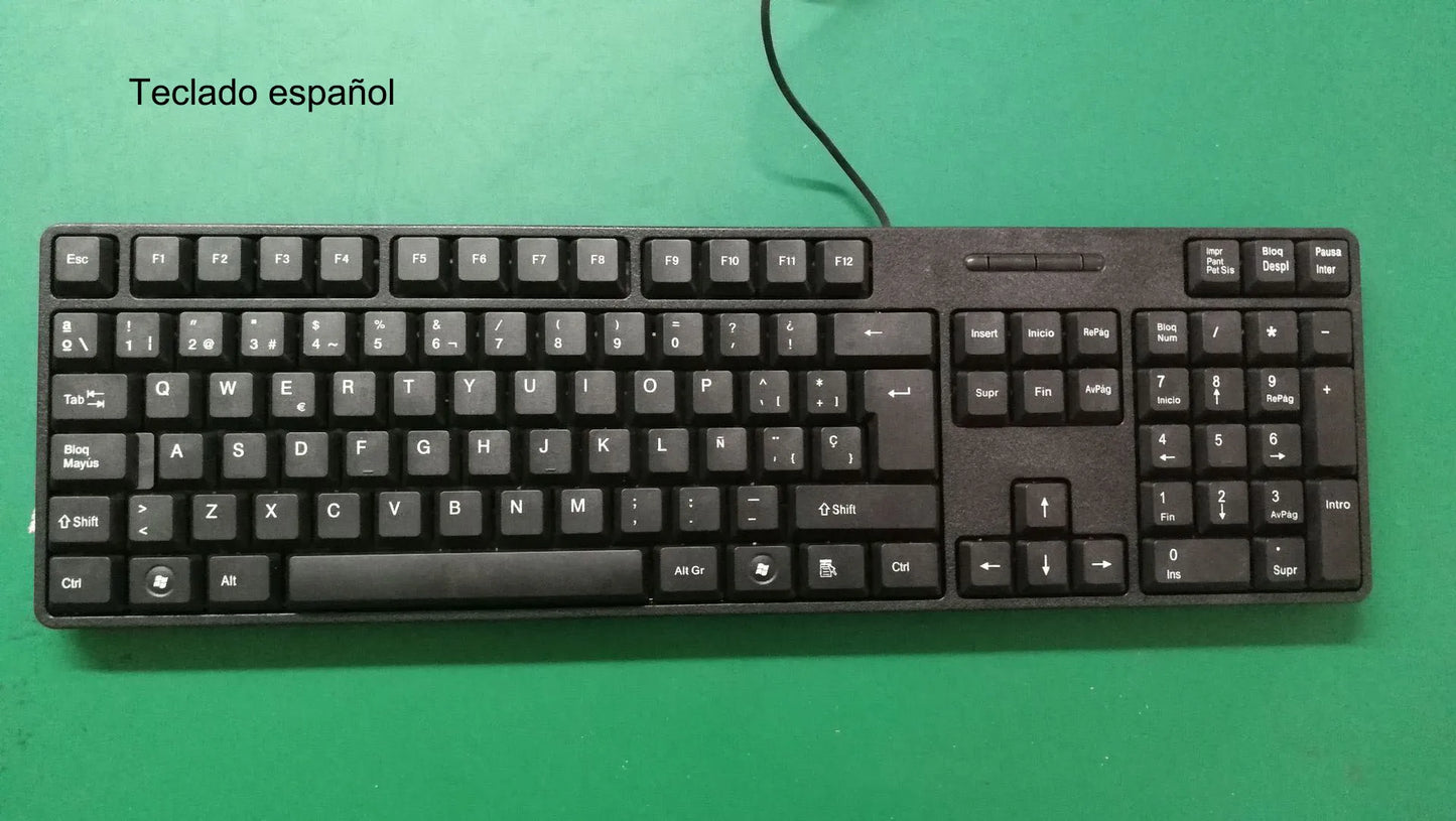 Mehrsprachige kabelgebundene Gaming-Tastatur