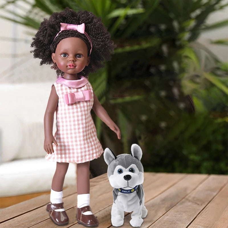 Black Freckle Silicone Doll