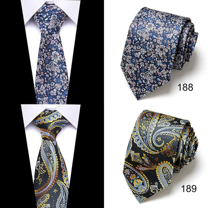 Dark Blue 8cm Fashion Tie Wedding Luxury Gift