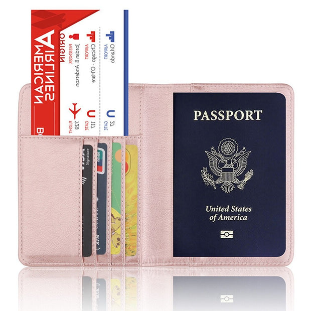 RFID Passport Holder-Stylish Travel Essential
