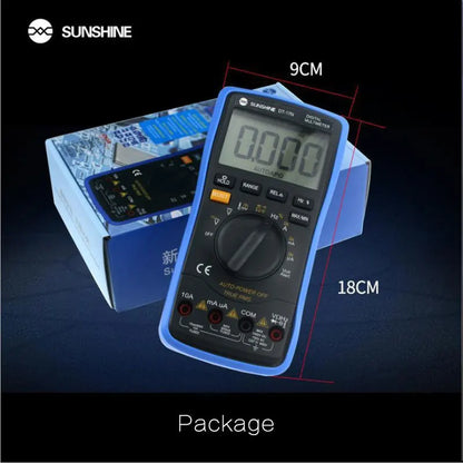 DT-17N Digitalmultimeter mit automatischer Messbereichswahl und LCD-Anzeige