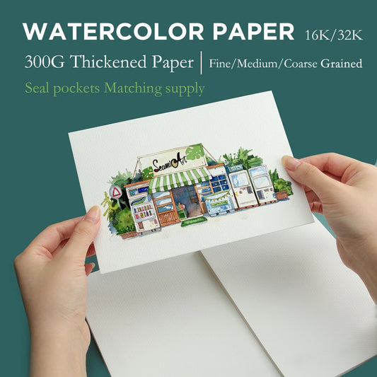 cotton paper, baohong watercolor paper, watercolor paper pad, watercolor pad