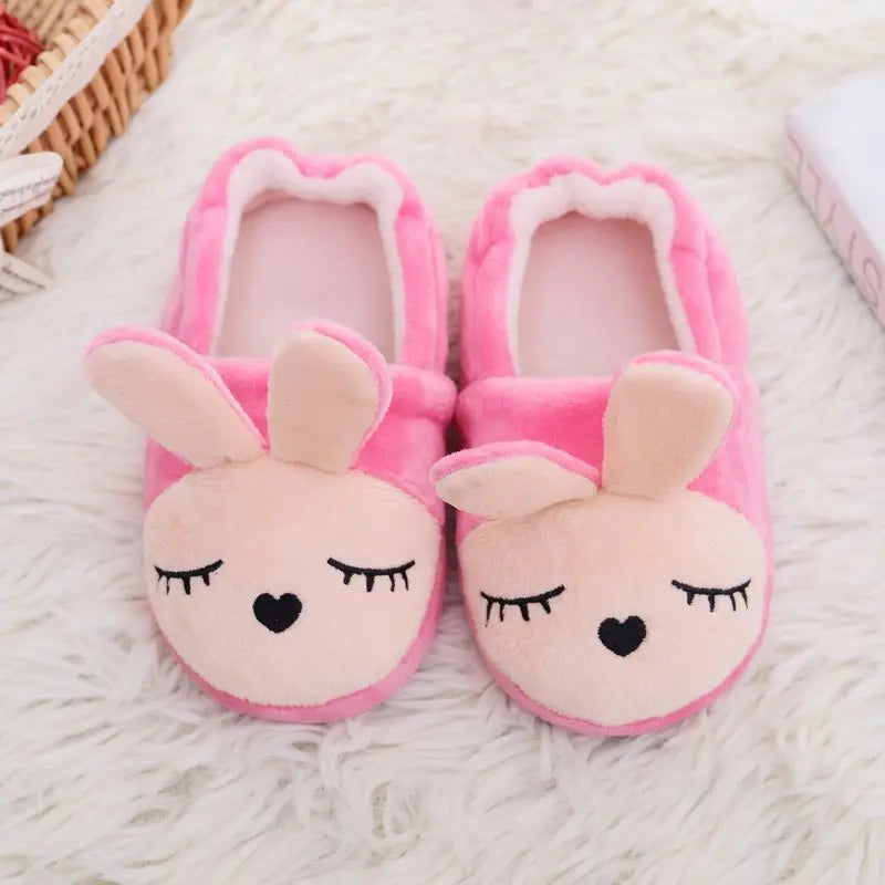 Cozy Cartoon Kids Slippers  1-6 Years