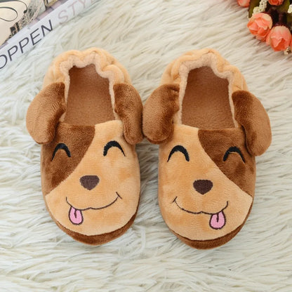 Cozy Cartoon Kids Slippers  1-6 Years