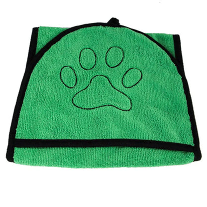 Cat & Dog Double-Sided Bath Towel Glove