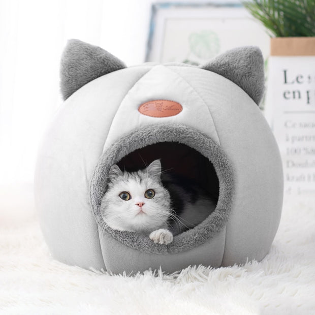 Winter Cat Bed & Cozy Dog House -  Indoor Pet Tent