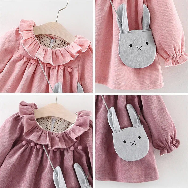 Robe à manches longues Melario pour bébé fille