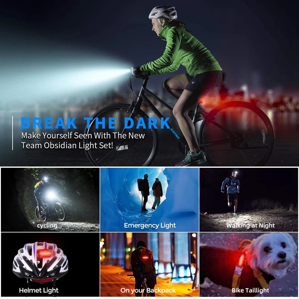 5000LM USB Rechargeable Bike Light