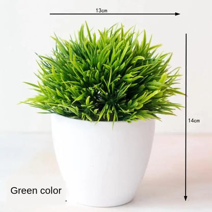 Artificial Green Bonsai Tree - Home & Office Decor