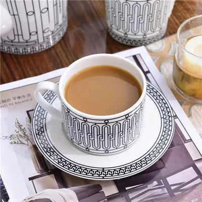 China Coffee Cup and Saucer Set