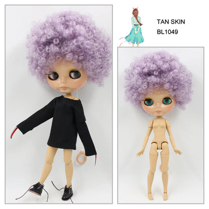 1/6 BJD Tan Skin Jointed Doll 30cm