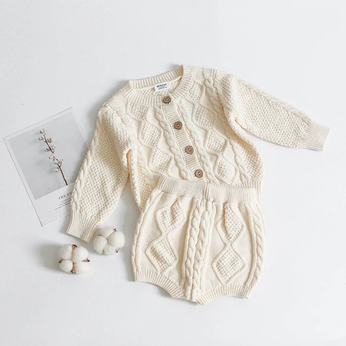 Baby Girls Cardigan Knitted Sweater