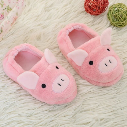 Cozy Cartoon Kids Slippers  1-6 Years