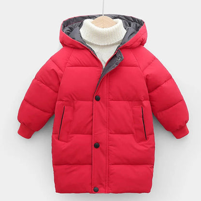 Kids' Coats for Winter Outerwear Fashion Warm Hooded Snowsuits