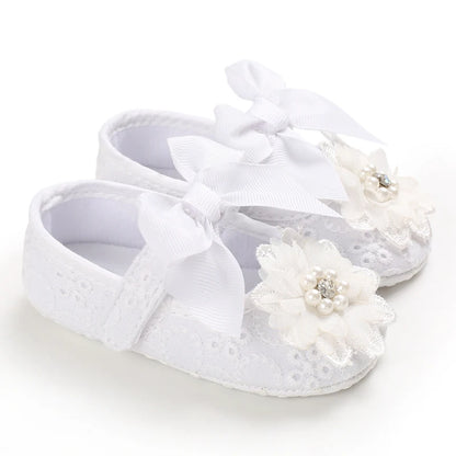 Pearl Flower Princess Sandals for Girls