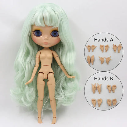 1/6 BJD Tan Skin Jointed Doll 30cm