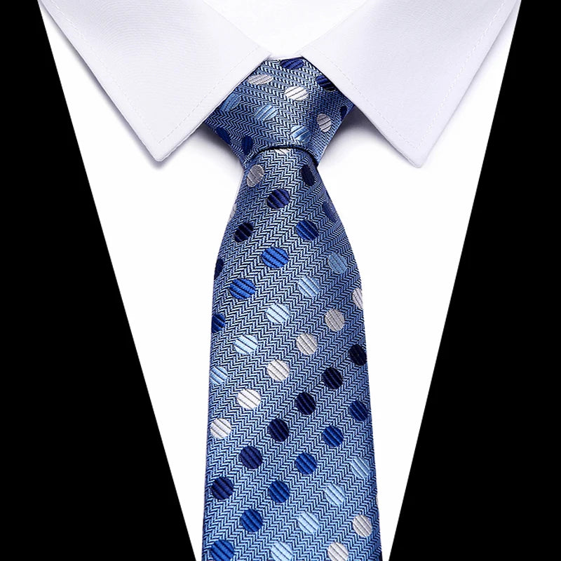 Dark Blue 8cm Fashion Tie Wedding Luxury Gift