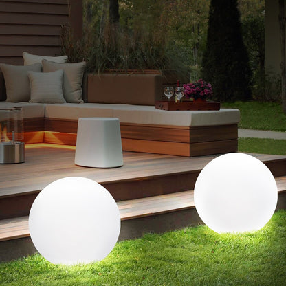Fernbedienung LED-Gartenkugellichter - Außendekoration