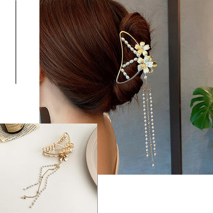 Golden Butterfly Claw- Vintage Hairpin