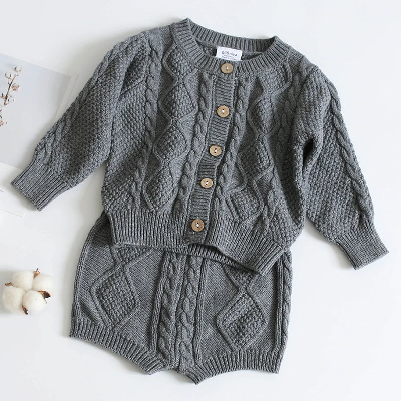 Baby Girls Cardigan Knitted Sweater