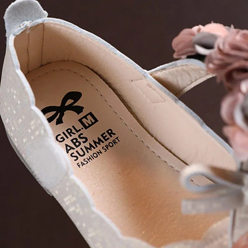 Children's Flats Lace  Party Shoes