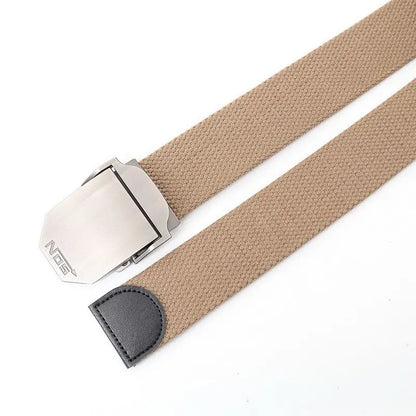 Ceinture en toile à boucle coulissante en métal