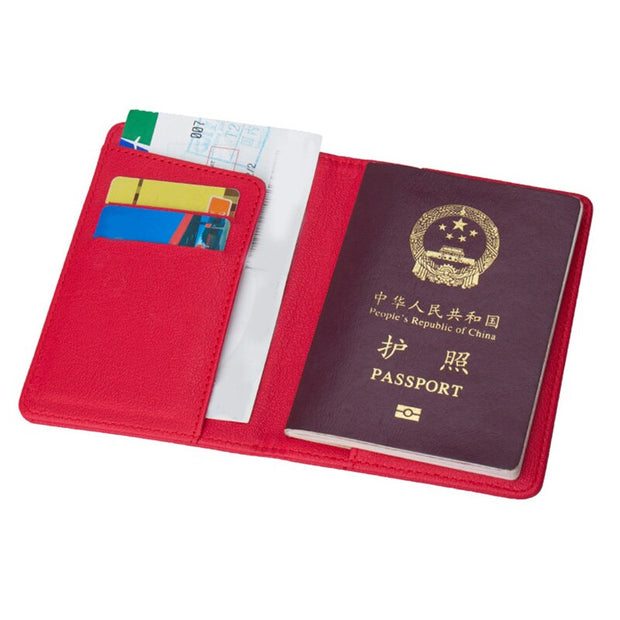 Stylish PU Passport Holder