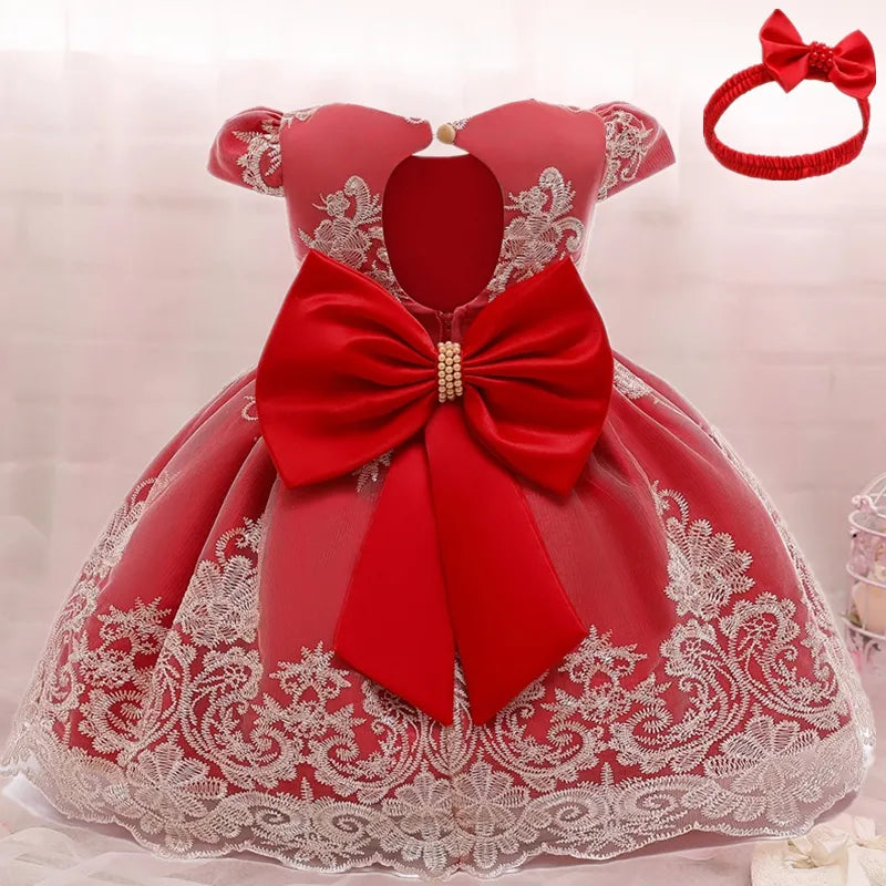 Baby Girls Christmas Dress Set