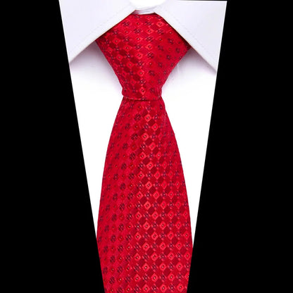 Dunkelblaue 8 cm modische Krawatte, luxuriöses Hochzeitsgeschenk