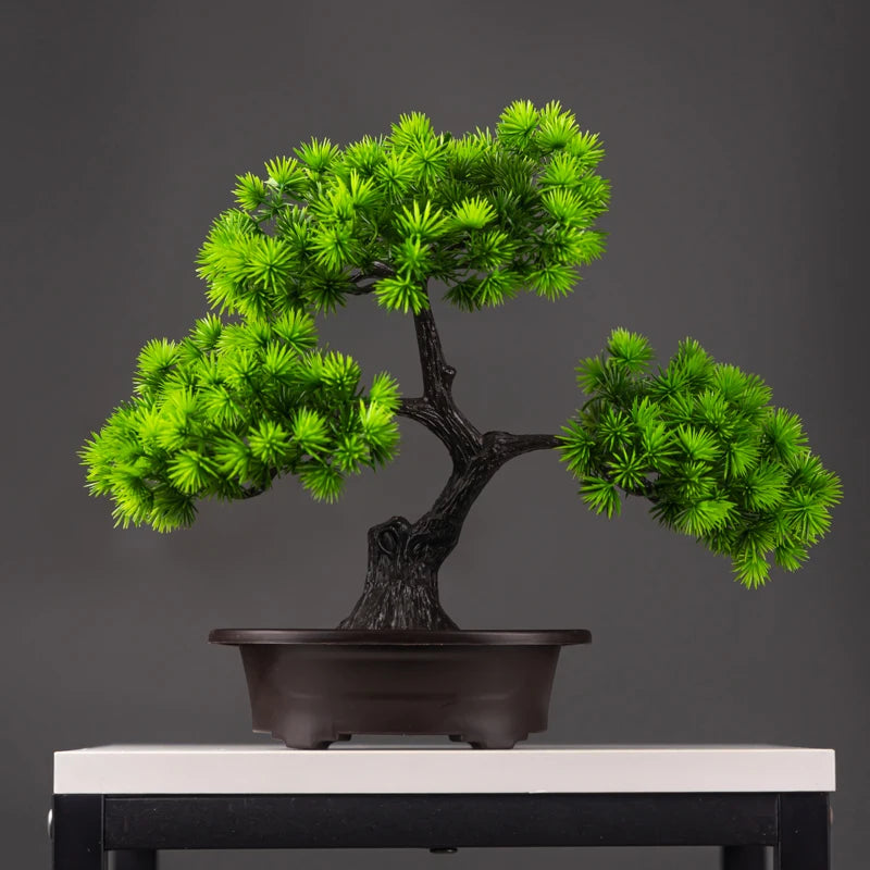 Bonsaï artificiel en pin de 27 cm - Fausse plante décorative