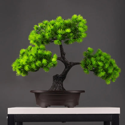 Bonsaï artificiel en pin de 27 cm - Fausse plante décorative