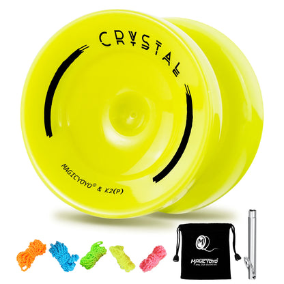 responsive yoyo, unresponsive yoyo, professional yo yo, crystal yoyo, trick yo yo, k2 crystal yoyo