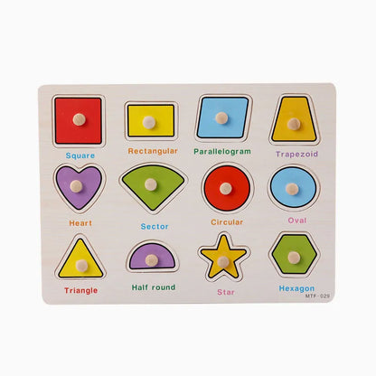 Montessori Holzpuzzles Handgreifbretter Spielzeug