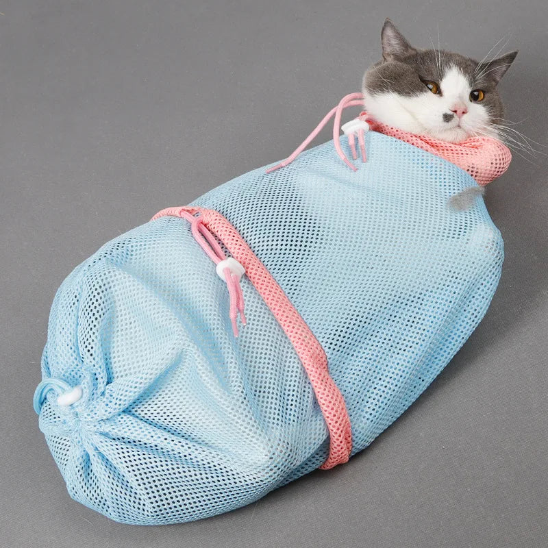 Katzenpflege- und Bade-Rückhaltetasche