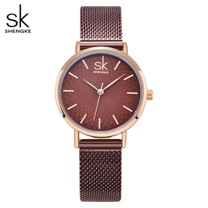 Luxury Slim Stainless Steel Women's Watch