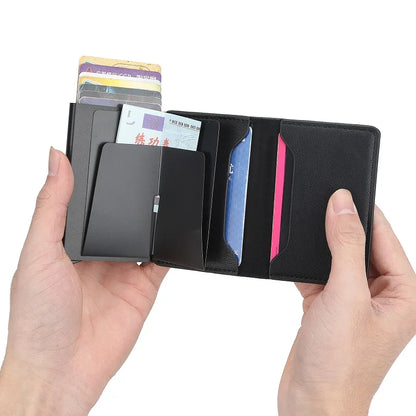 Leather Card Holder & Money Clip