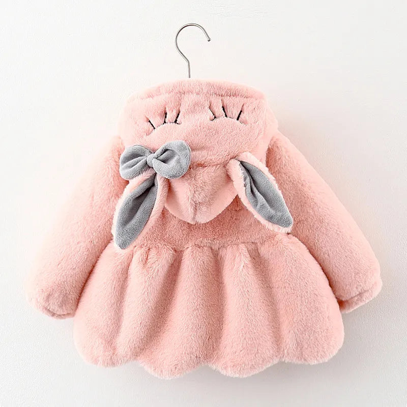 Baby Girl Clothes Cute Rabbit Ears Plush