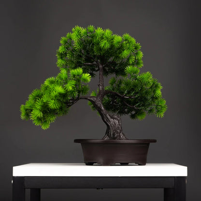 Bonsaï artificiel en pin de 27 cm - Fausse plante décorative