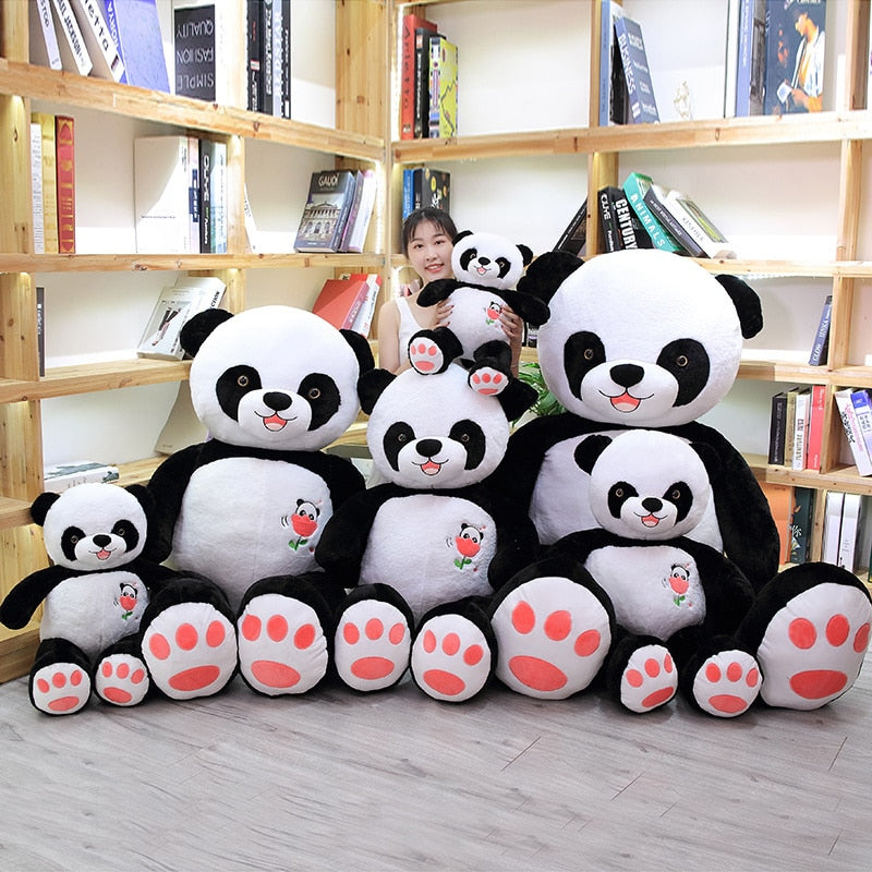 Niedliches Panda-Plüschkissen – 100 cm