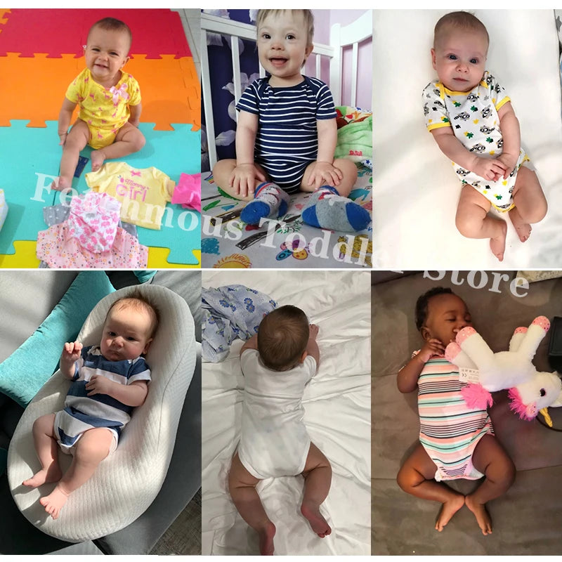 Frühlings-Herbst-Baby-Bodys aus 100 % Baumwolle, langärmlig