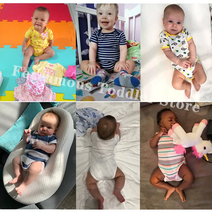 Frühlings-Herbst-Baby-Bodys aus 100 % Baumwolle, langärmlig