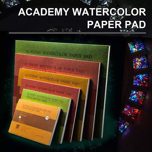 watercolor paper, cotton watercolor paper, 100 cotton watercolor paper, cotton paper, baohong watercolor paper, watercolor paper pad, watercolor pad