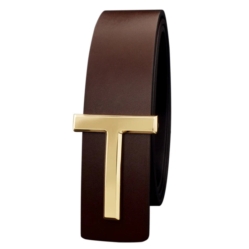 Luxury Designer Leather Belt