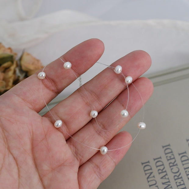 Pearl Choker Necklace for Women