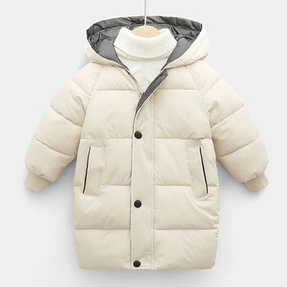 Kids' Coats for Winter Outerwear Fashion Warm Hooded Snowsuits