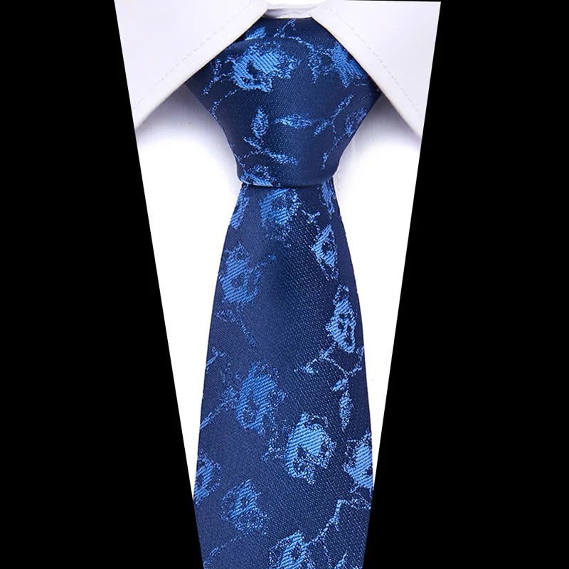 Dark Blue 8cm Fashion Tie Wedding Luxury Gift