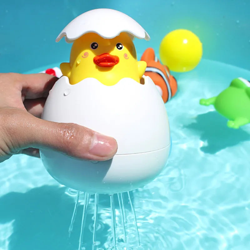 Baby Bathing Toy Kids Cute Duck Penguin Egg