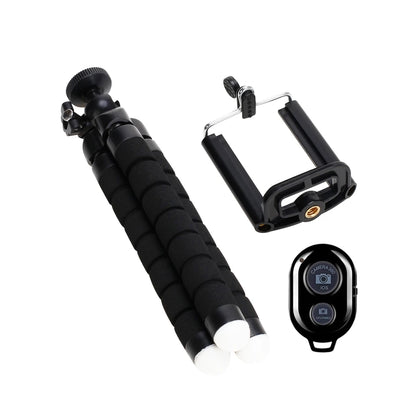 Mini Tripod for Phones & Cameras Octopus Style Smartphone Holder & Monopod Stand