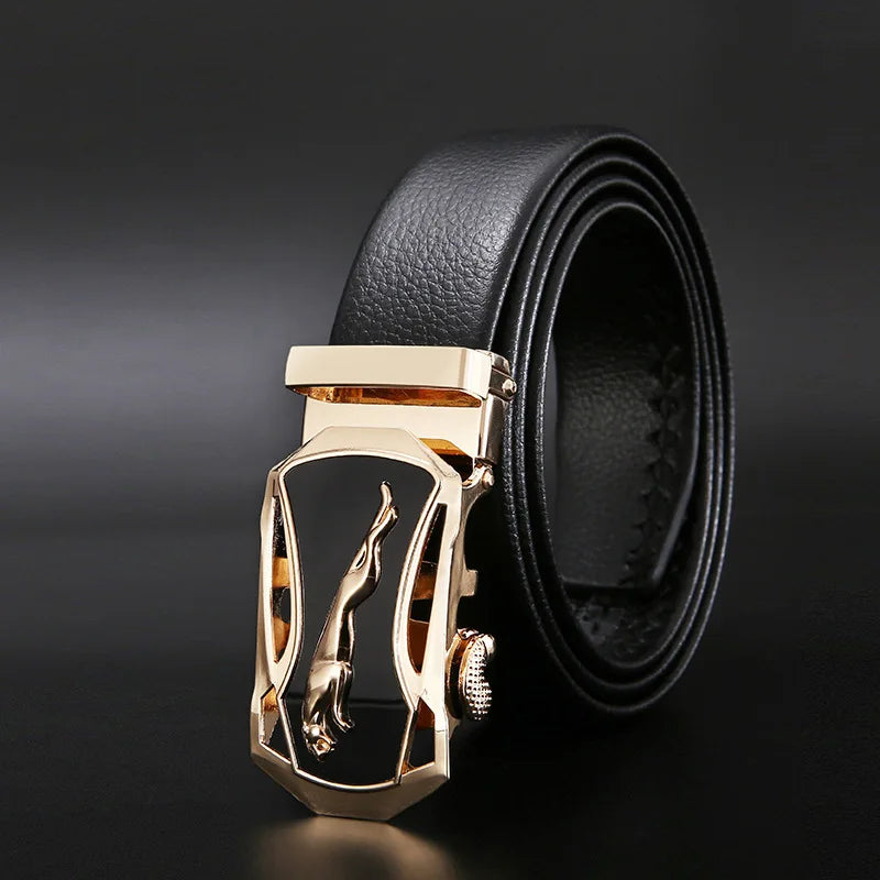 Men's Genuine Leather Automatic Belt